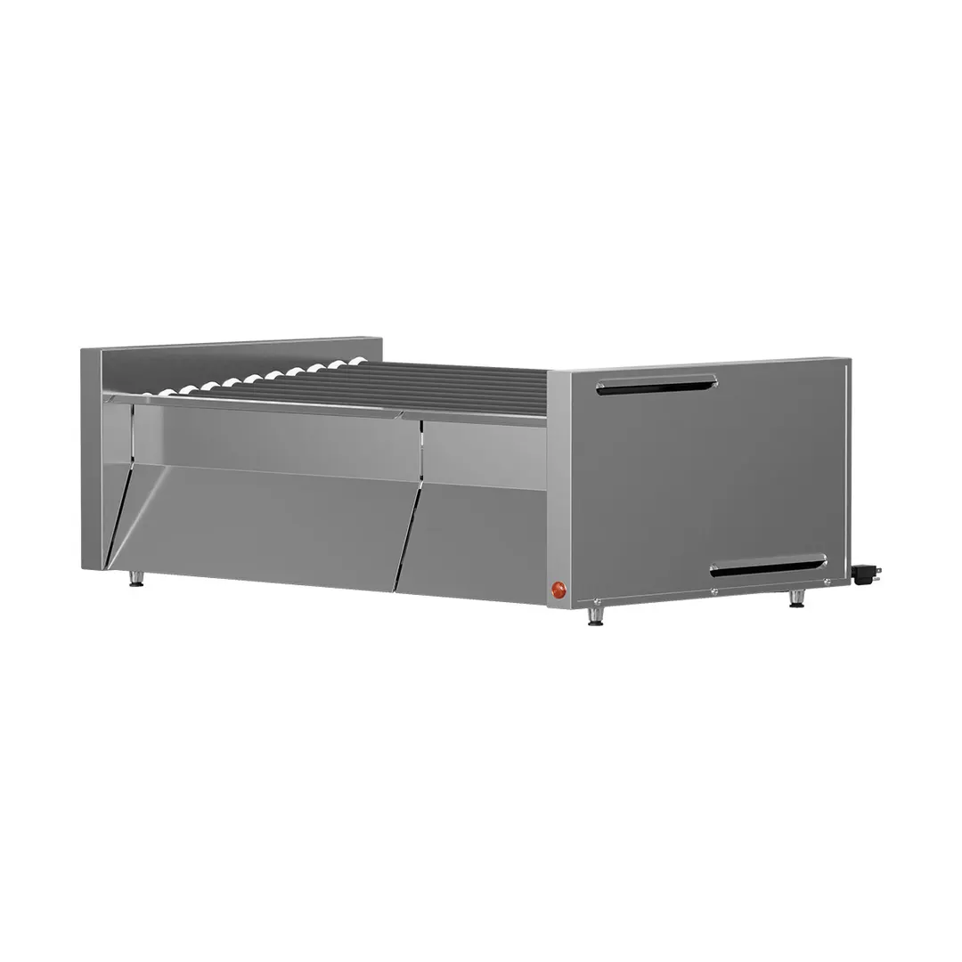 Star 50STBD Grill-Max® Hot Dog Grill, 50 Hot Dogs & 48 Buns, Staltek Rollers, Analog Control