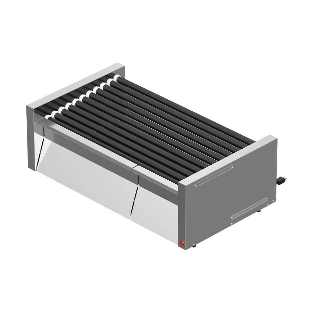 Star 50STBD Grill-Max® Hot Dog Grill, 50 Hot Dogs & 48 Buns, Staltek Rollers, Analog Control