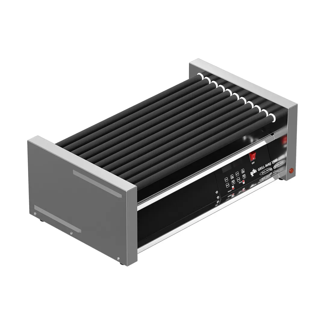 Star 50STE Grill-Max® Hot Dog Grill, 50 Hot Dogs, Staltek Non-Stick Rollers, Electronic Control