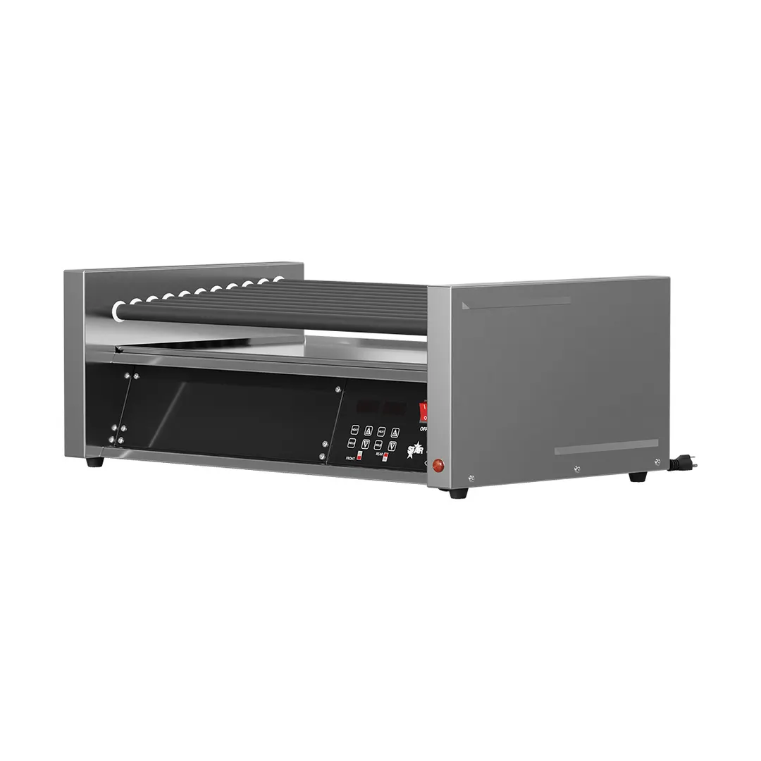 Star 50STE Grill-Max® Hot Dog Grill, 50 Hot Dogs, Staltek Non-Stick Rollers, Electronic Control