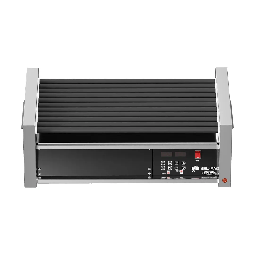 Star 50STE Grill-Max® Hot Dog Grill, 50 Hot Dogs, Staltek Non-Stick Rollers, Electronic Control