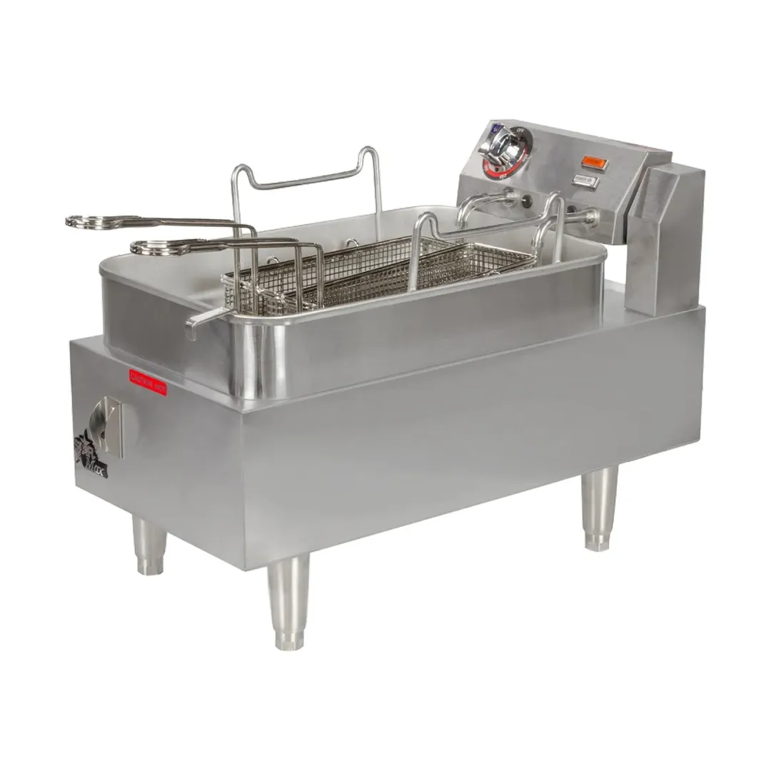 Star 515F Star-Max Full Pot Countertop Electric Fryer w/ 15 lbs Capacity, Twin Baskets
