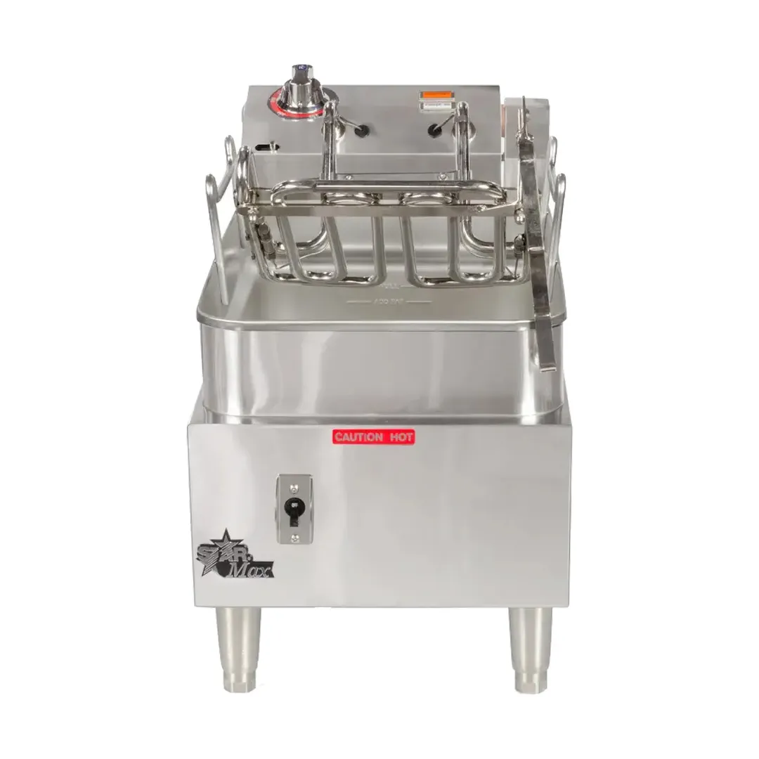Star 515F Star-Max Full Pot Countertop Electric Fryer w/ 15 lbs Capacity, Twin Baskets