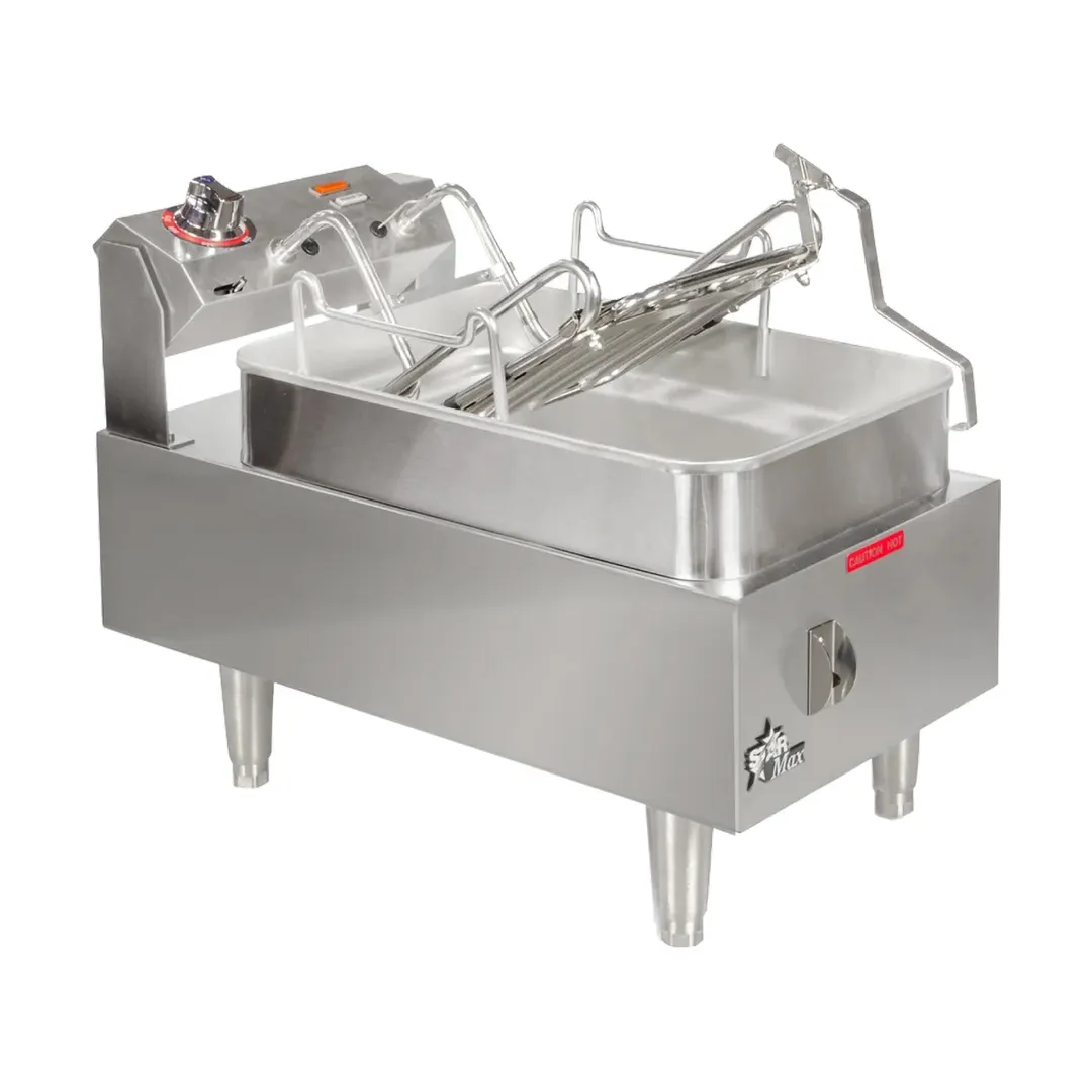 Star 515F Star-Max Full Pot Countertop Electric Fryer w/ 15 lbs Capacity, Twin Baskets