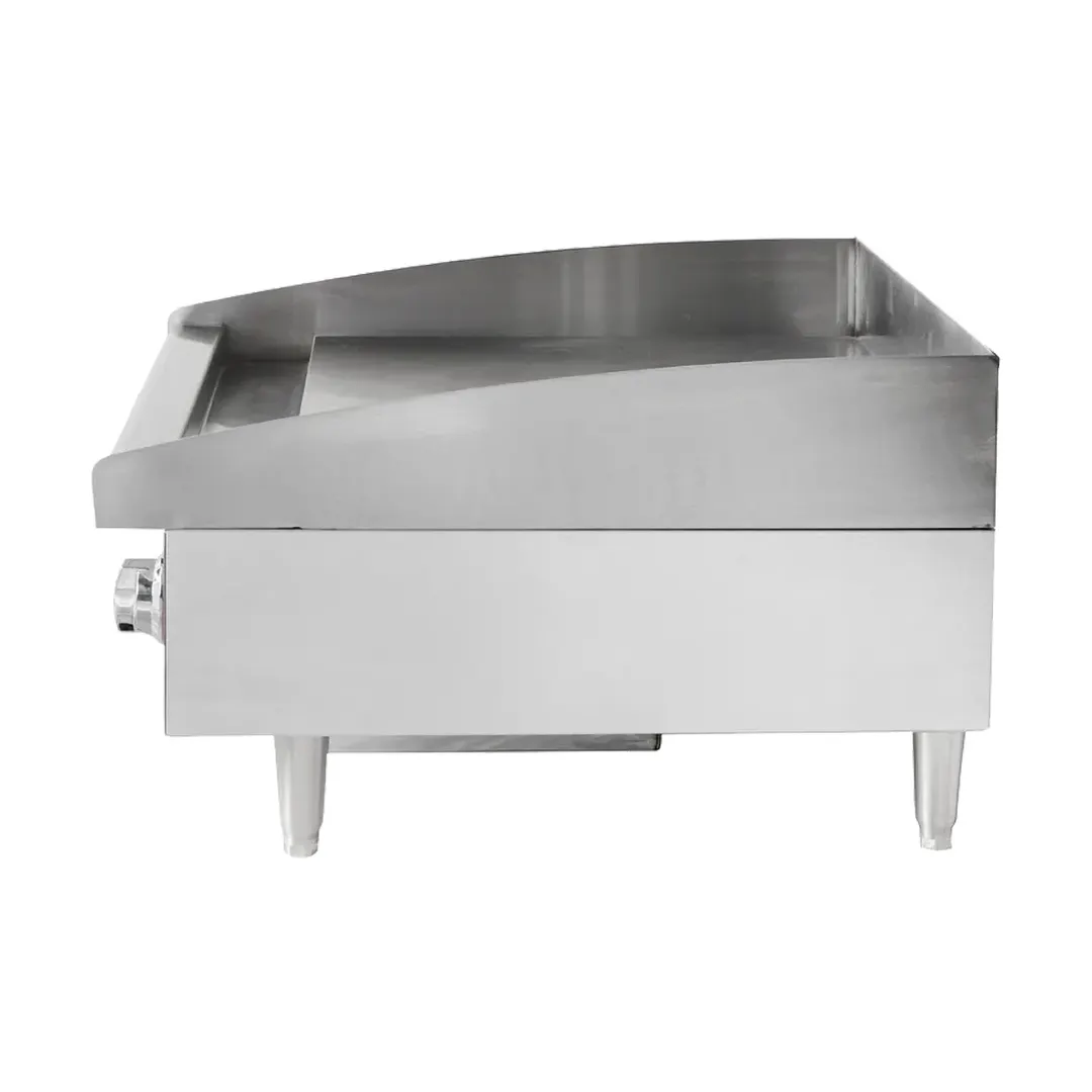 Star 524TGF 24" Countertop Electric Griddle with Steel Plate & Thermostatic Controls, 24" x 20.75"