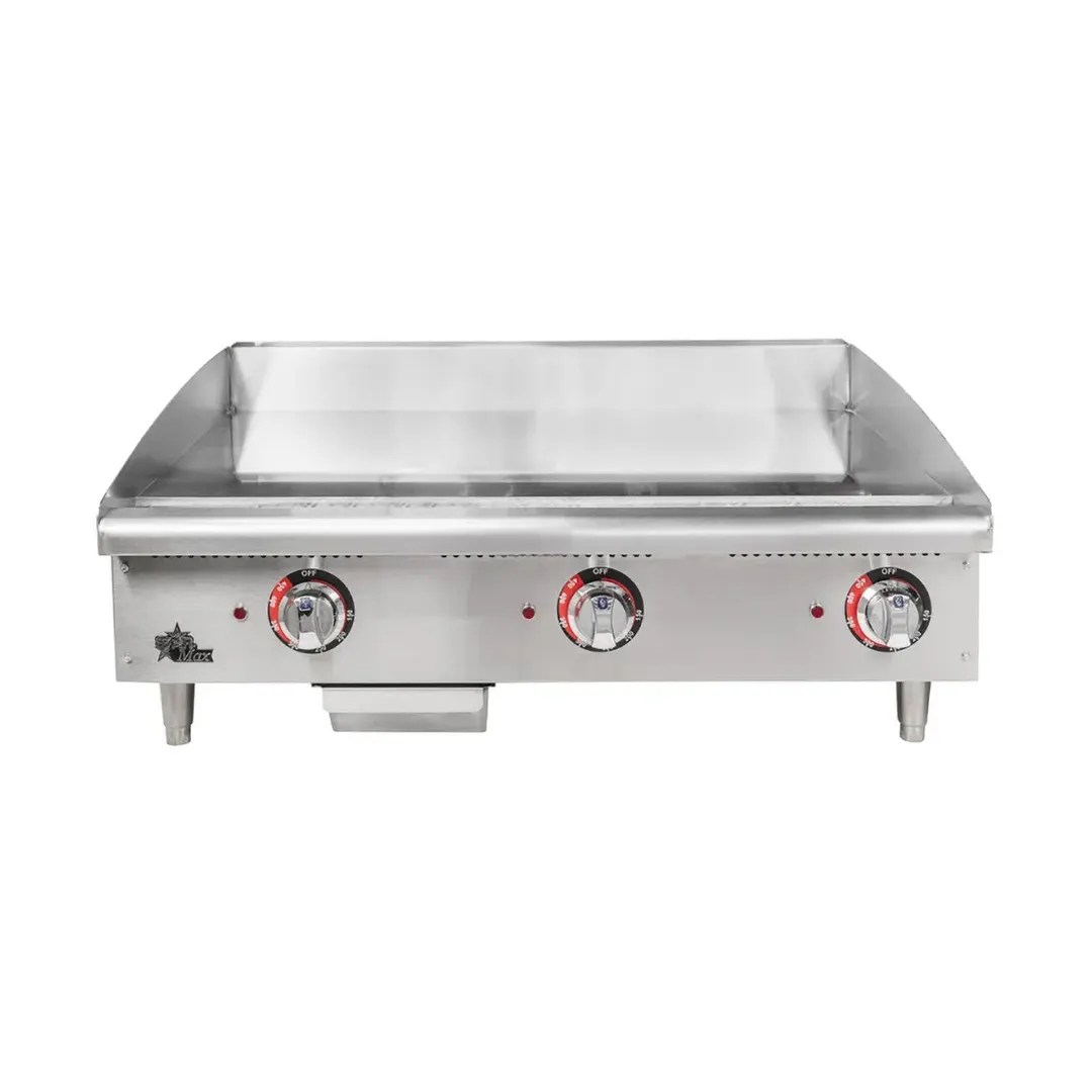 Star 536CHSF 36" Countertop Electric Griddle with Chrome Plate & Thermostatic Controls, 36" x 20.75"
