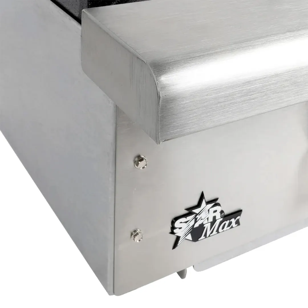 Star 602HWF Star-Max 24" Countertop Gas Hotplate with (2) Burners & Manual Controls, 50.000 BTU