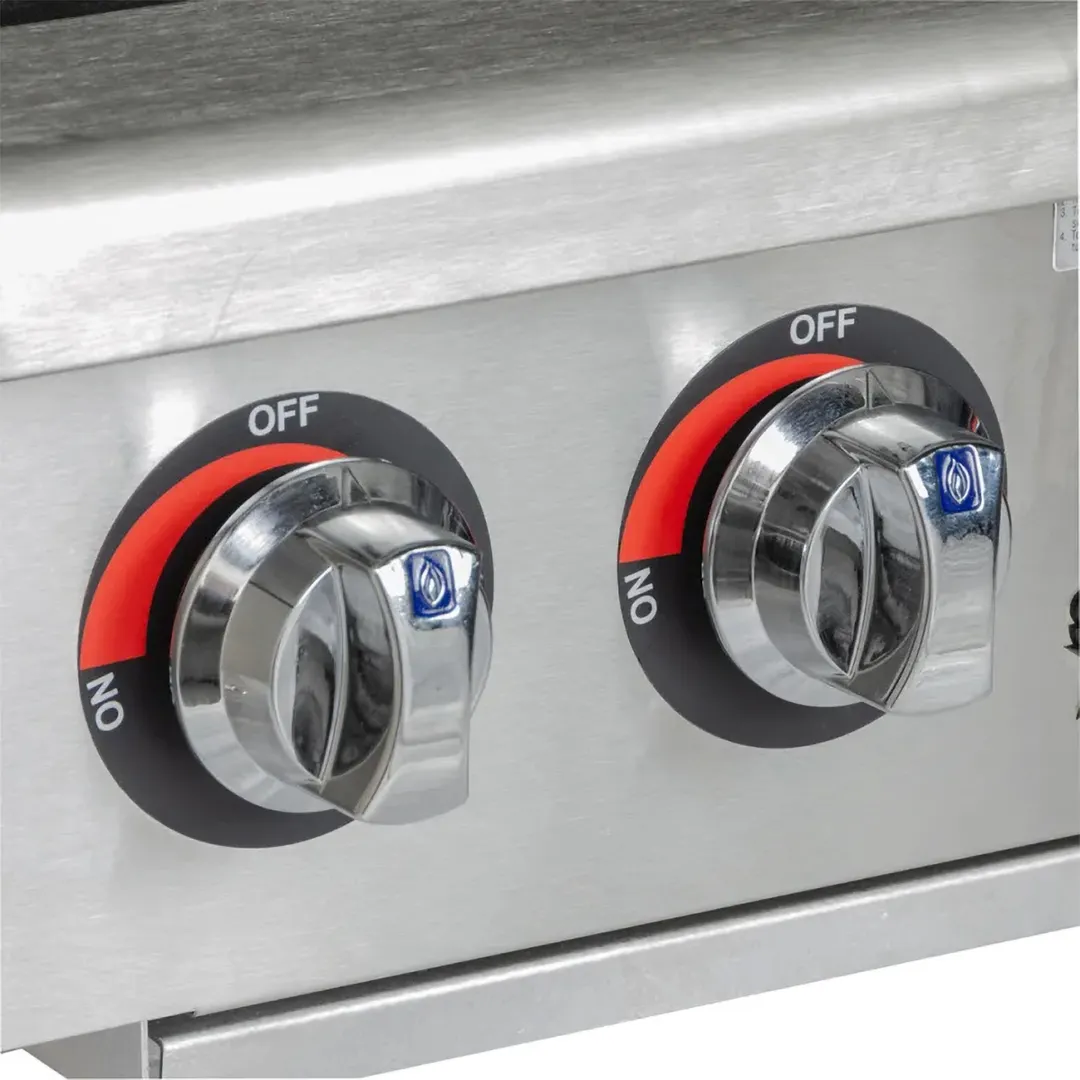 Star 604HF Star-Max® 24" Countertop Gas Hotplate with (4) Burners & Manual Controls, 100.000 BTU