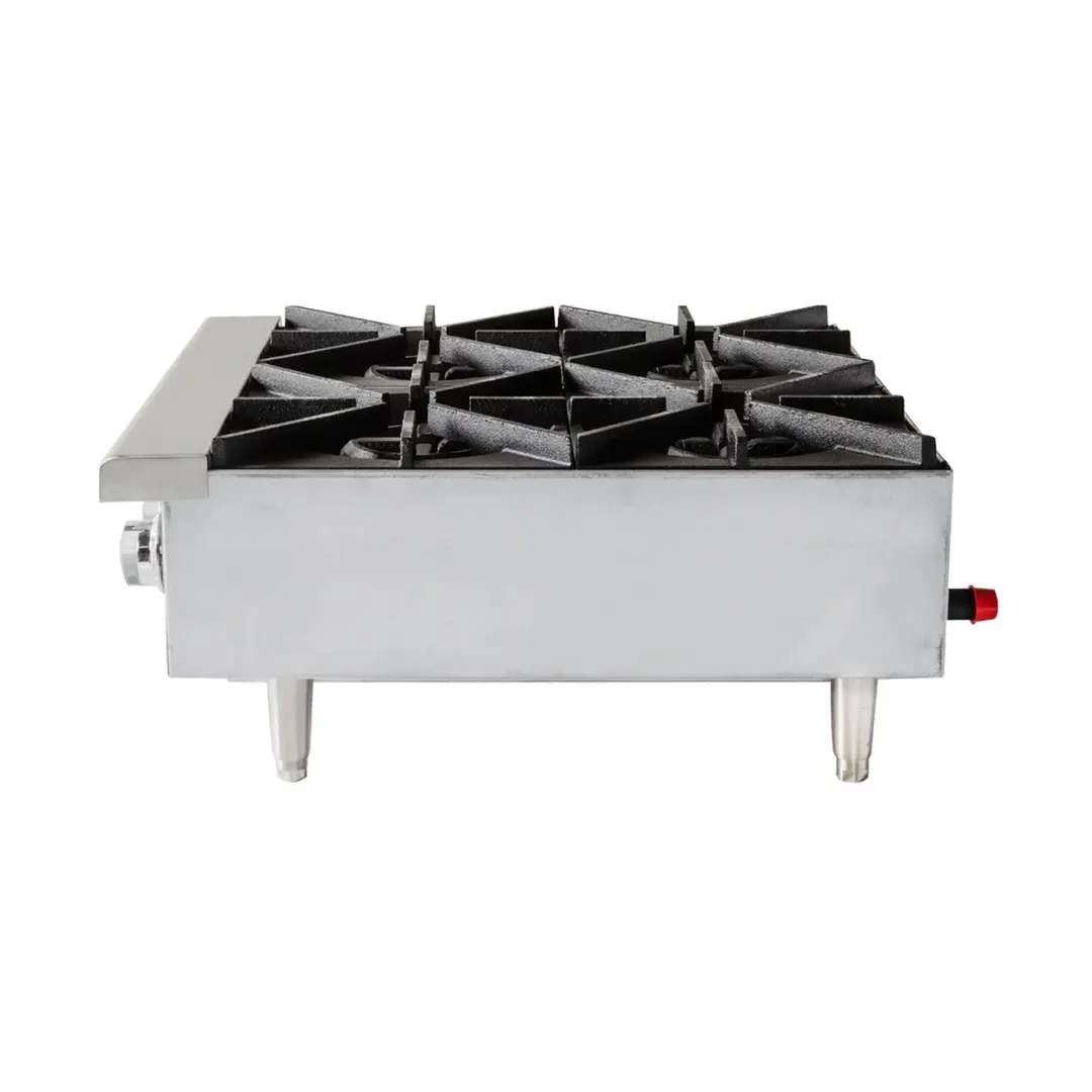 Star 604HF Star-Max® 24" Countertop Gas Hotplate with (4) Burners & Manual Controls, 100.000 BTU