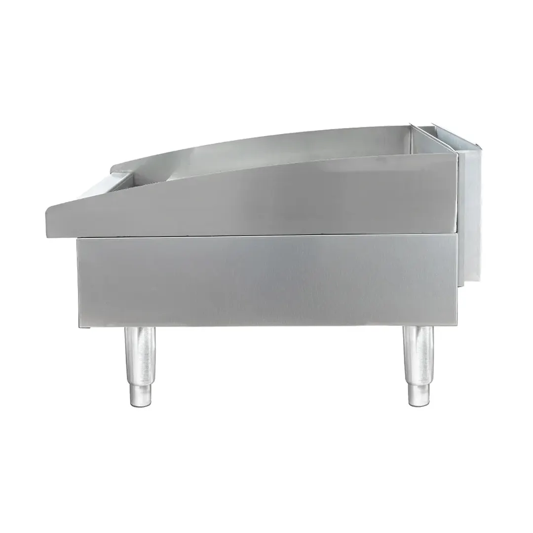 Star 615TF 15" Star-Max Countertop Thermostatic Gas Griddle, 1" Steel Plate - 28.300 BTU