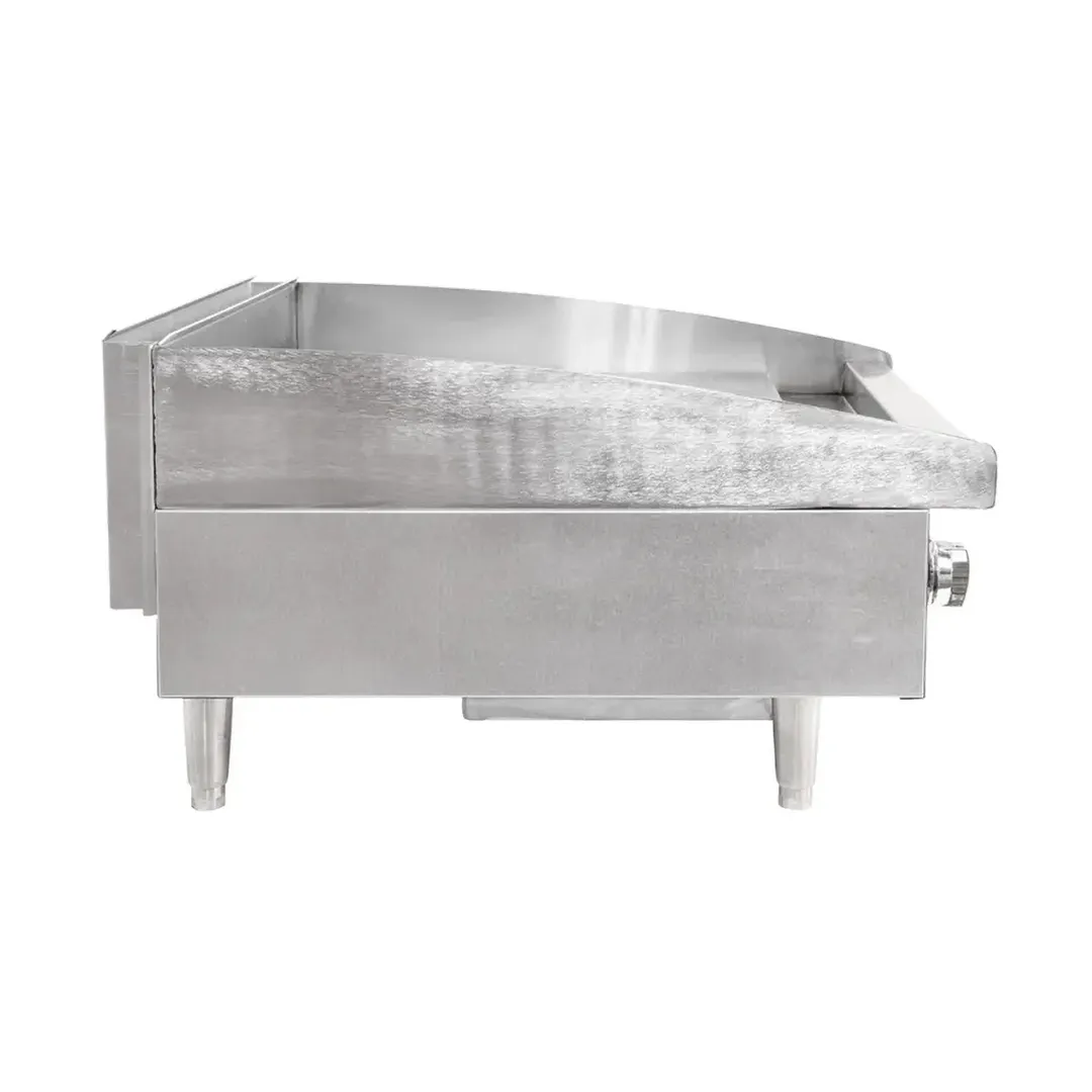 Star 624MF 24" Star-Max® Countertop Manual Gas Griddle, 1" Steel Plate - 56.600 BTU