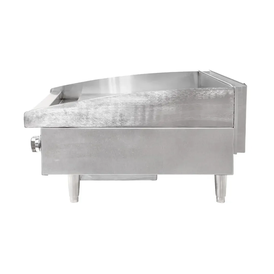 Star 624MF 24" Star-Max® Countertop Manual Gas Griddle, 1" Steel Plate - 56.600 BTU