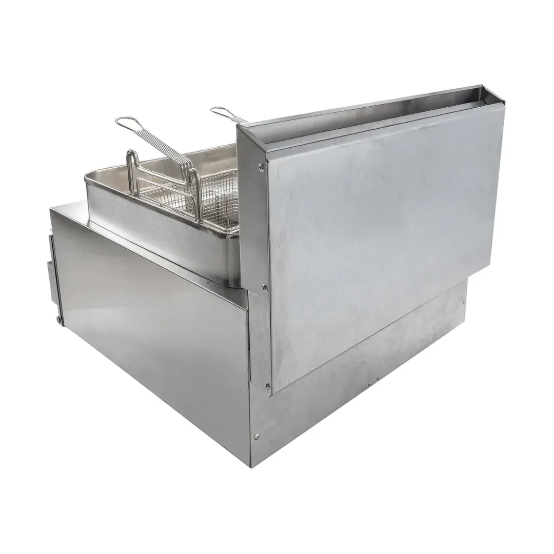 Star 630FF Star-Max Full Pot Countertop Gas Fryer w/ 30 lbs, Capacity, Twin Baskets, LP Gas