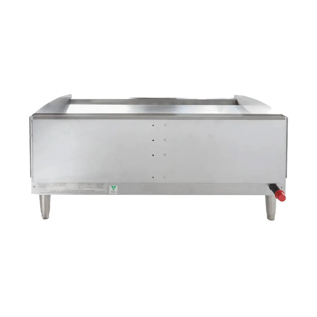 Star 636MF 36" Star-Max Countertop Manual Gas Griddle, 1" Steel Plate - 84.900 BTU