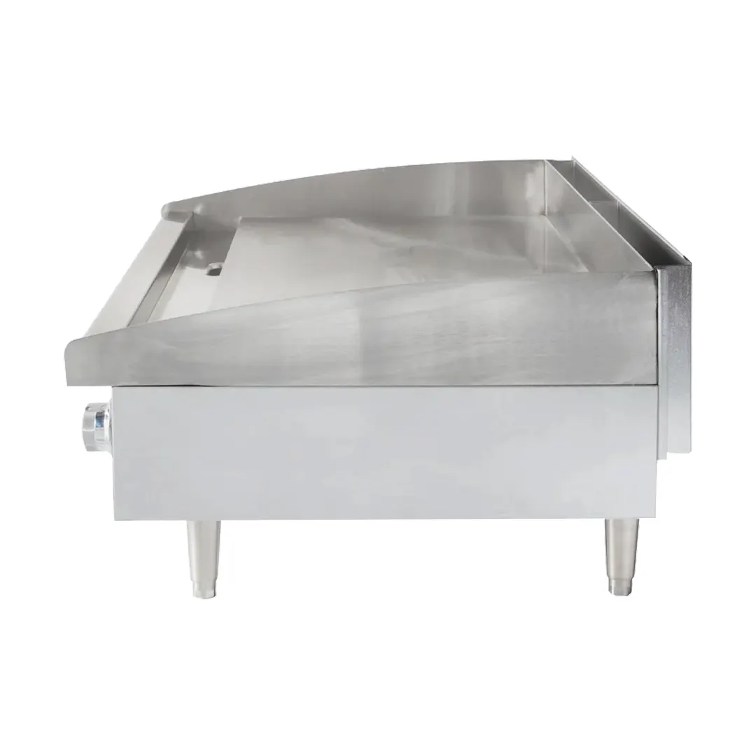 Star 636MF 36" Star-Max Countertop Manual Gas Griddle, 1" Steel Plate - 84.900 BTU
