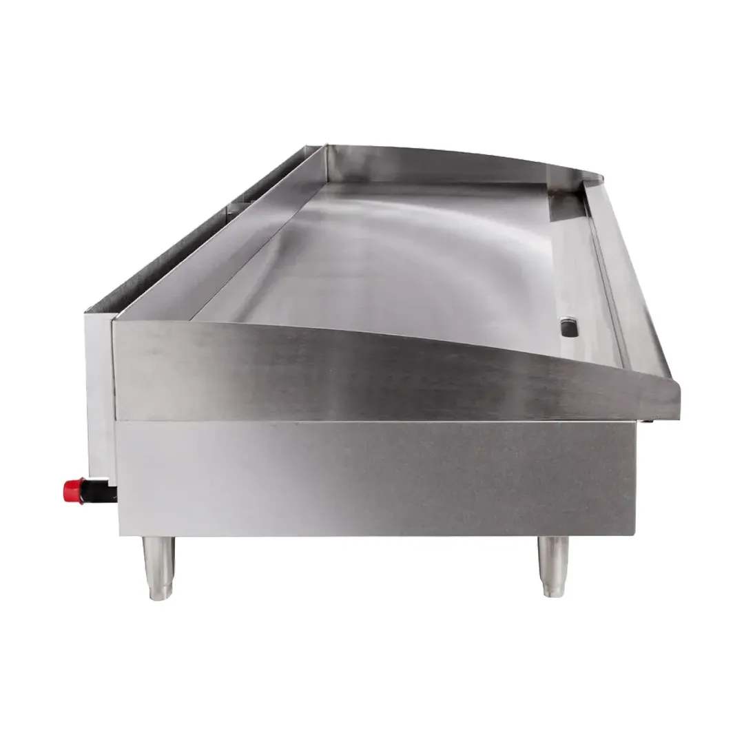 Star 648MF 48" Star-Max® Countertop Manual Gas Griddle, 1" Steel Plate - 113.200 BTU