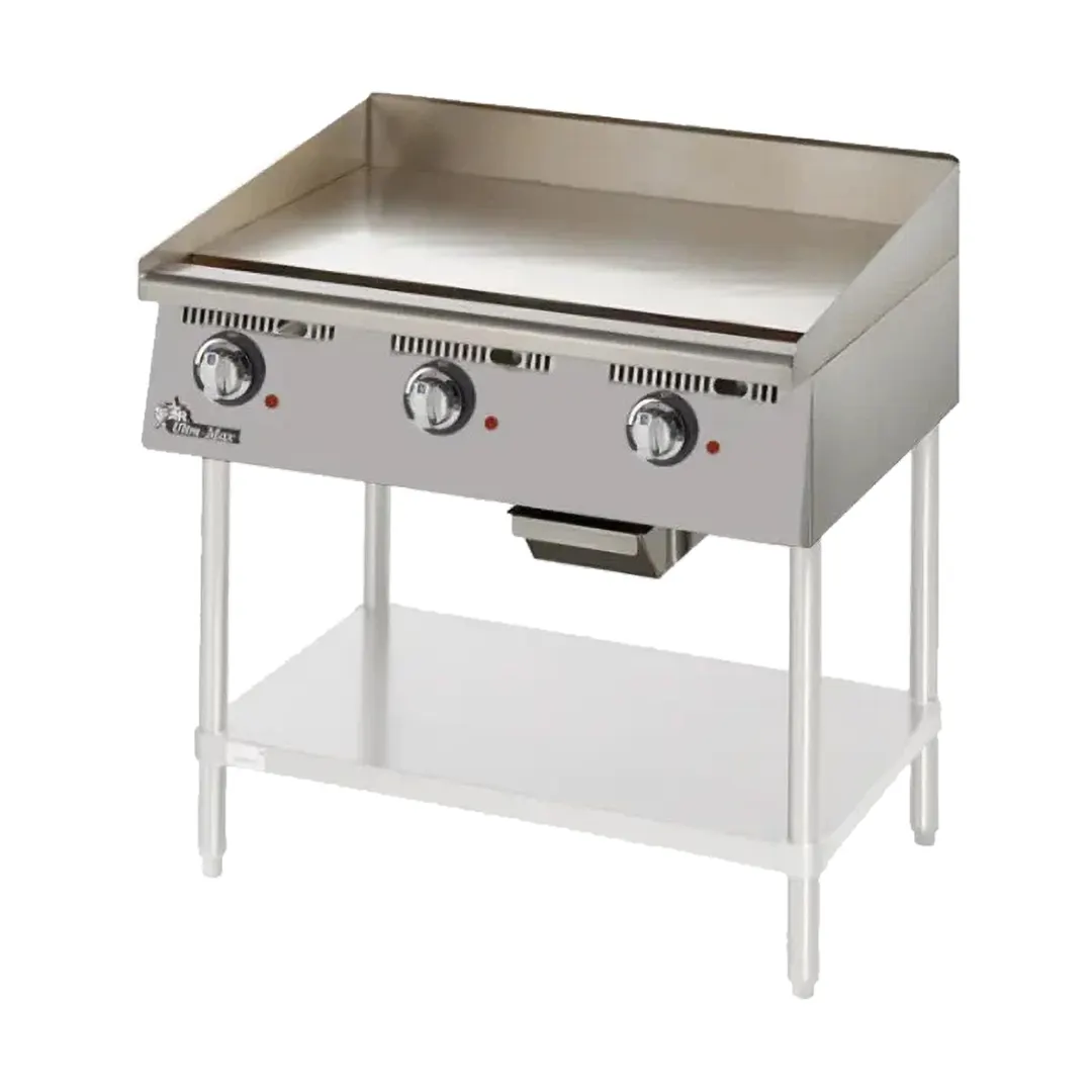 Star 736TCHSA 36" Countertop Electric Griddle with Chrome Plate & Thermostatic Controls, 36" x 24"