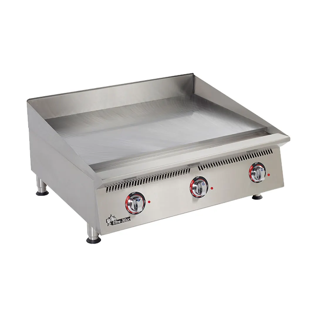 Star 736TCHSA 36" Countertop Electric Griddle with Chrome Plate & Thermostatic Controls, 36" x 24"