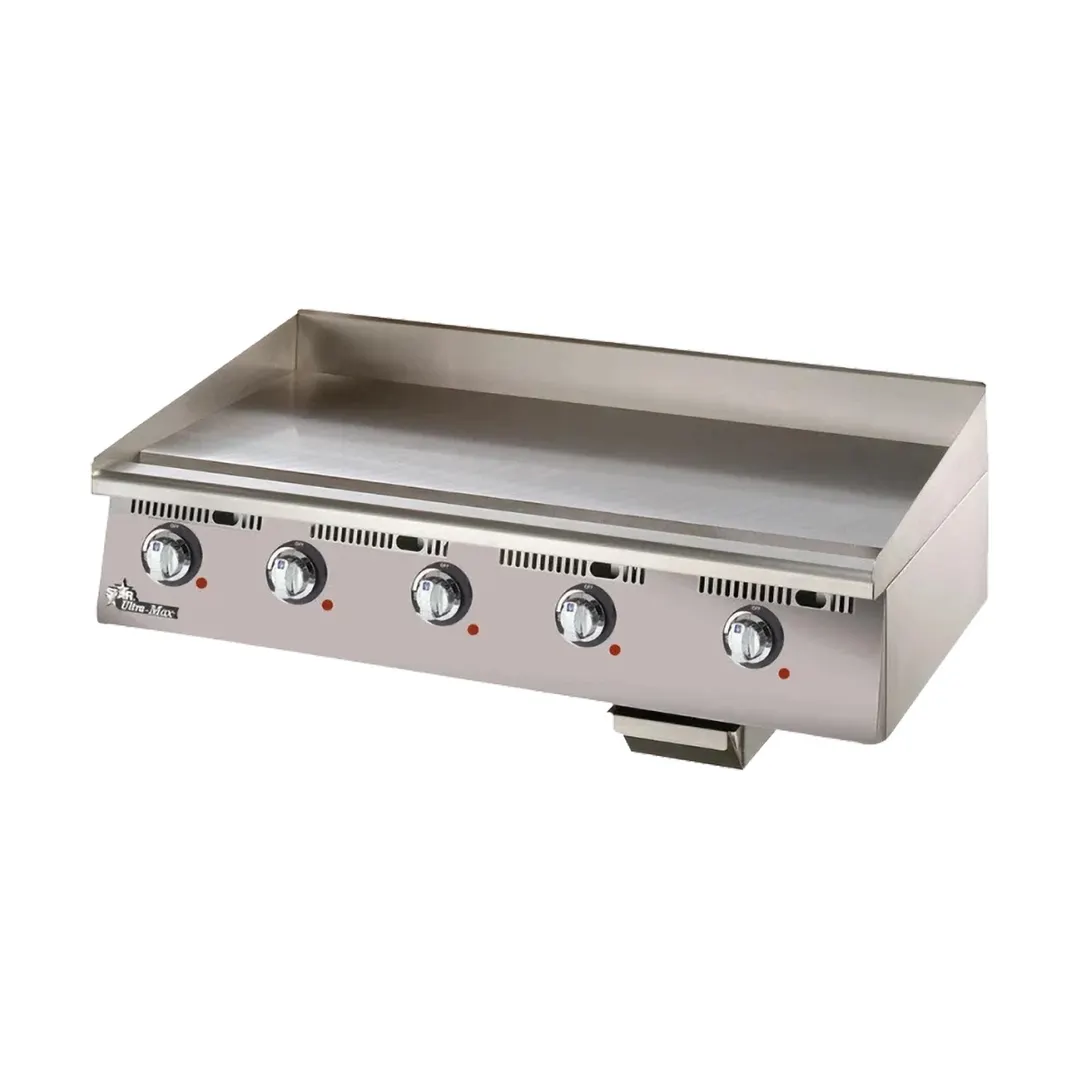 Star 772TA 72" Countertop Electric Griddle with Steel Plate & Thermostatic Controls, 72" x 24"