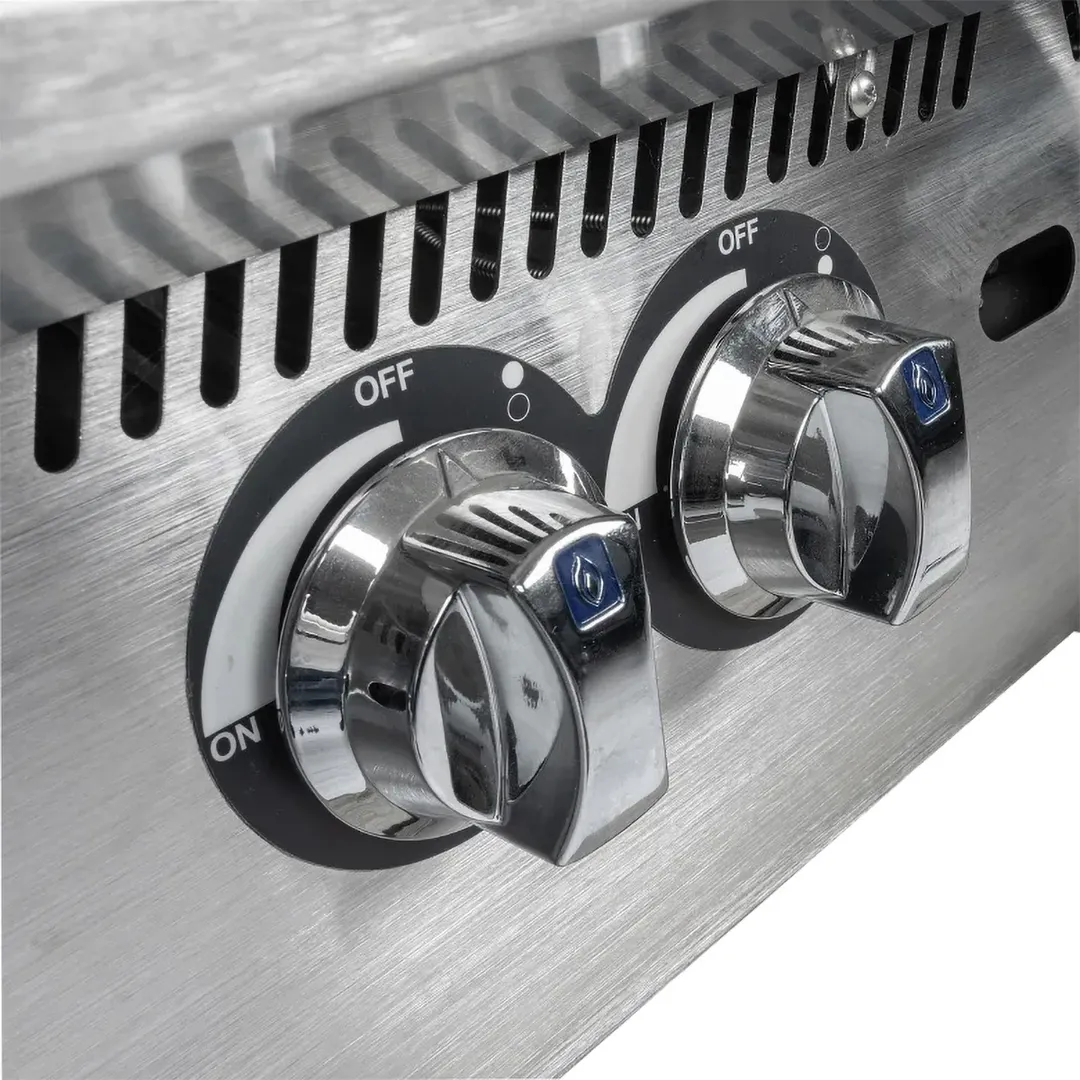 Star 808HA Ultra-Max 48" Countertop Gas Hotplate with (8) Burners & Manual Controls, 240.000 BTU