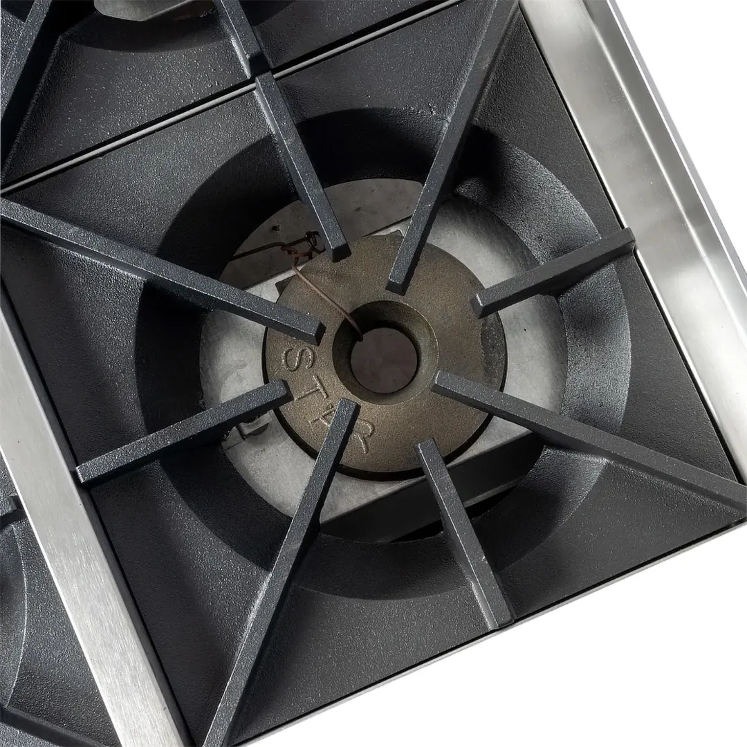 Star 808HA Ultra-Max 48" Countertop Gas Hotplate with (8) Burners & Manual Controls, 240.000 BTU