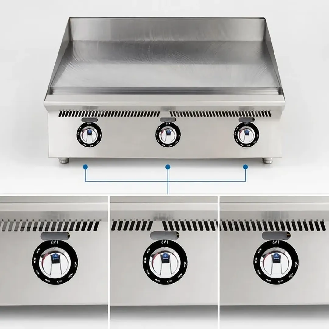 Star 836MA 36" Ultra-Max® Countertop Manual Gas Griddle, 1" Steel Plate - 90.000 BTU