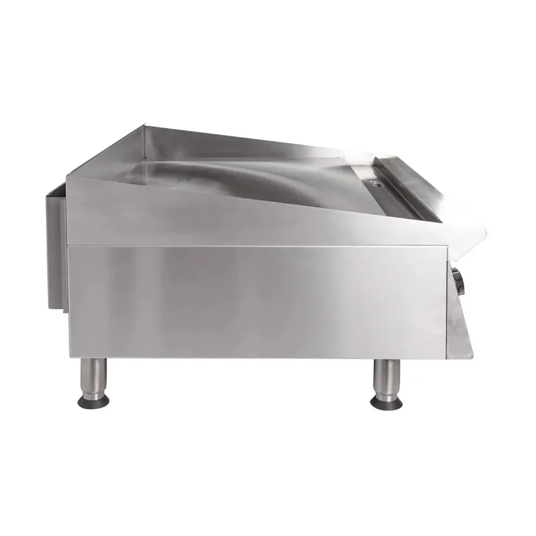 Star 836TA 36" Countertop Gas Griddle with Snap-Action Thermostat, 1" Steel Plate - 90.000 BTU