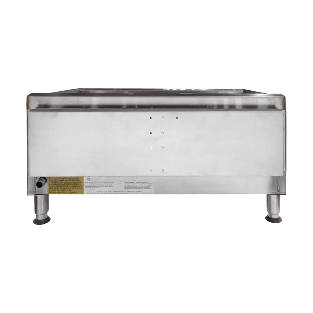 Star 836TA 36" Countertop Gas Griddle with Snap-Action Thermostat, 1" Steel Plate - 90.000 BTU