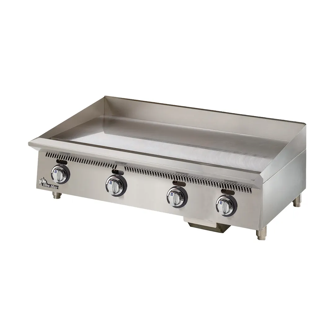 Star 848MA 48" Ultra-Max® Countertop Manual Gas Griddle, 1" Steel Plate - 120.000 BTU