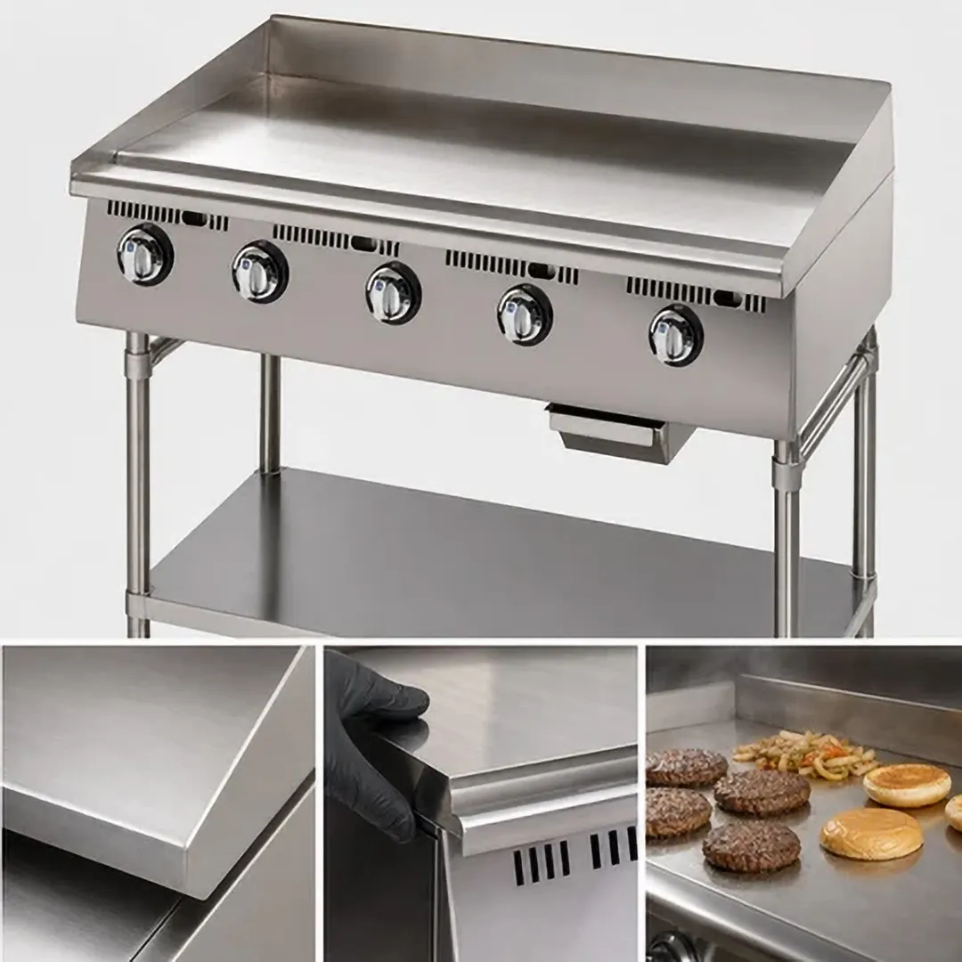 Star 860MA 60" Ultra-Max® Countertop Manual Gas Griddle, 1" Steel Plate - 150.000 BTU