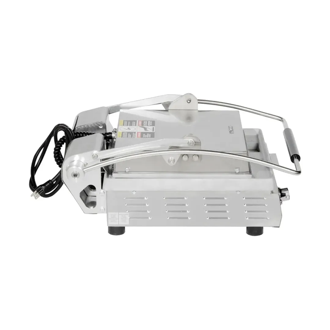 Star PGT14 Single Panini Sandwich Grill with Aluminum Grooved Plates, Manual Controls