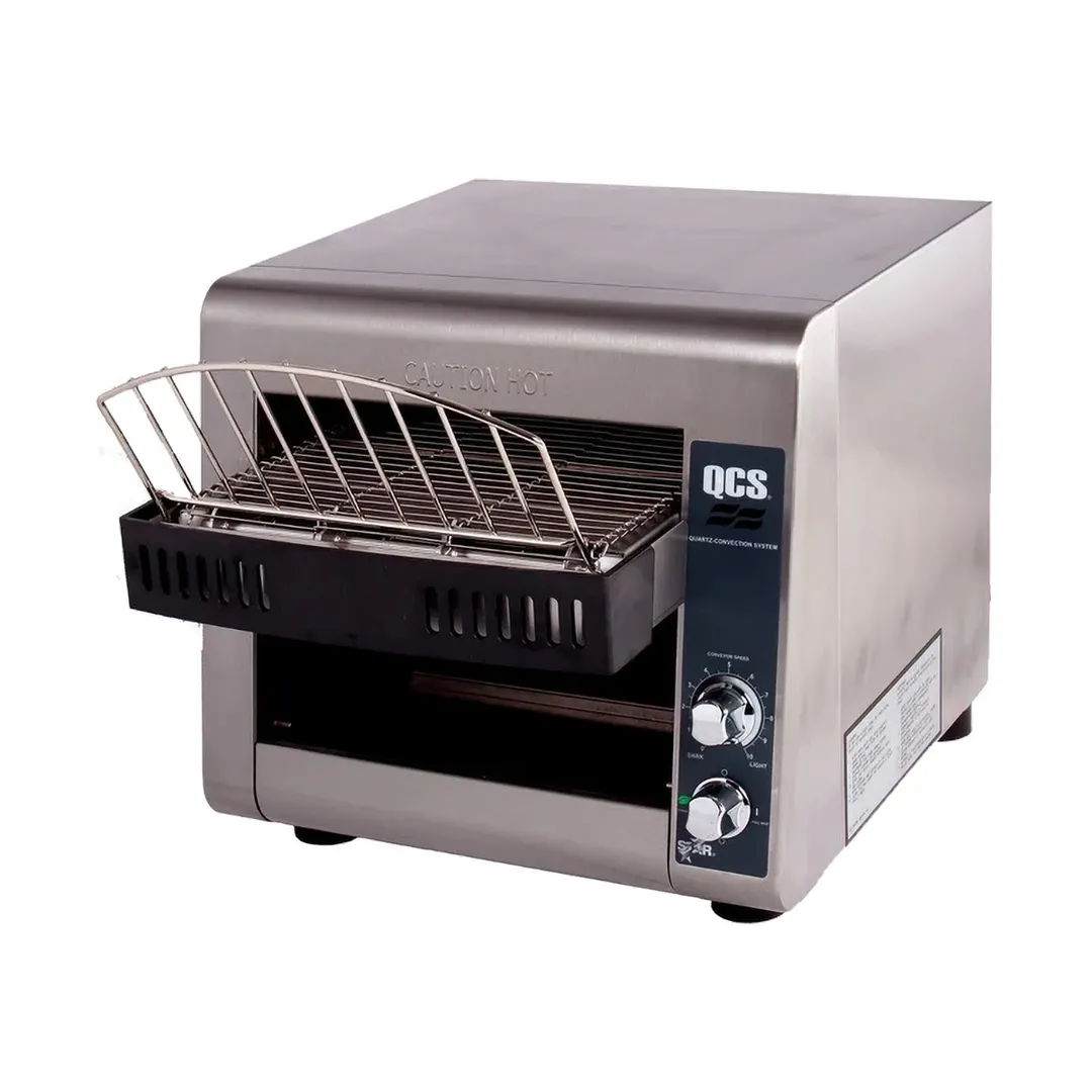 Star QCS1-500B Holman Qcs® Electric Conveyor Toaster w/ Analog Control, Horizontal - 500 slices/hr.