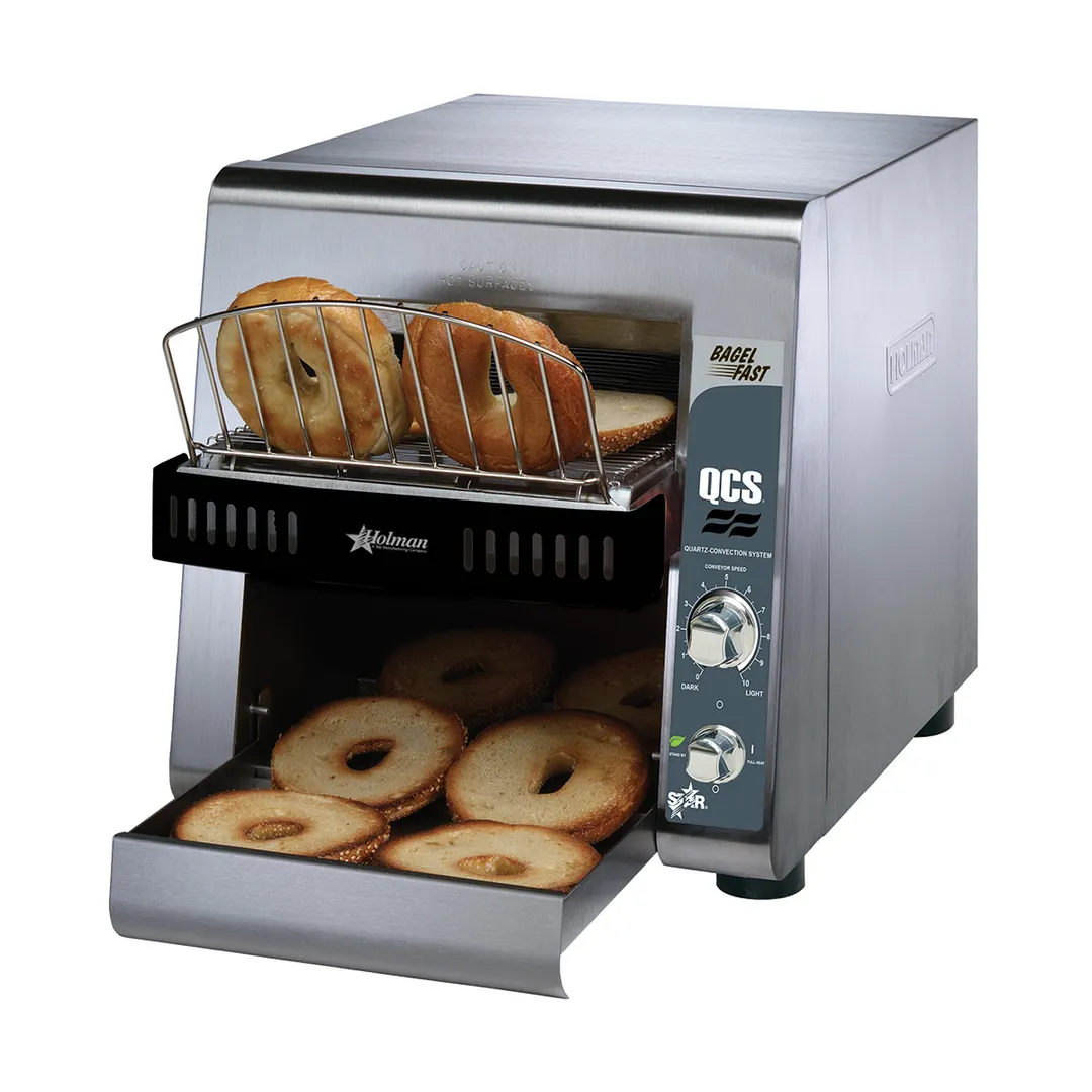 Star QCS2-1200B Holman Electric Conveyor Toaster w/ Analog Control, Horizontal - 1200 slices/hr.