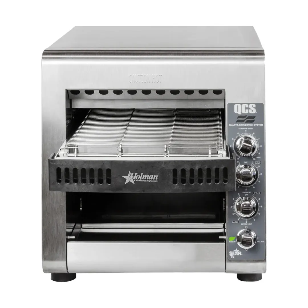 Star QCS2-500 Qcs® Electric Conveyor Toaster w/ Analog Control, Horizontal - 500 slices/hr.
