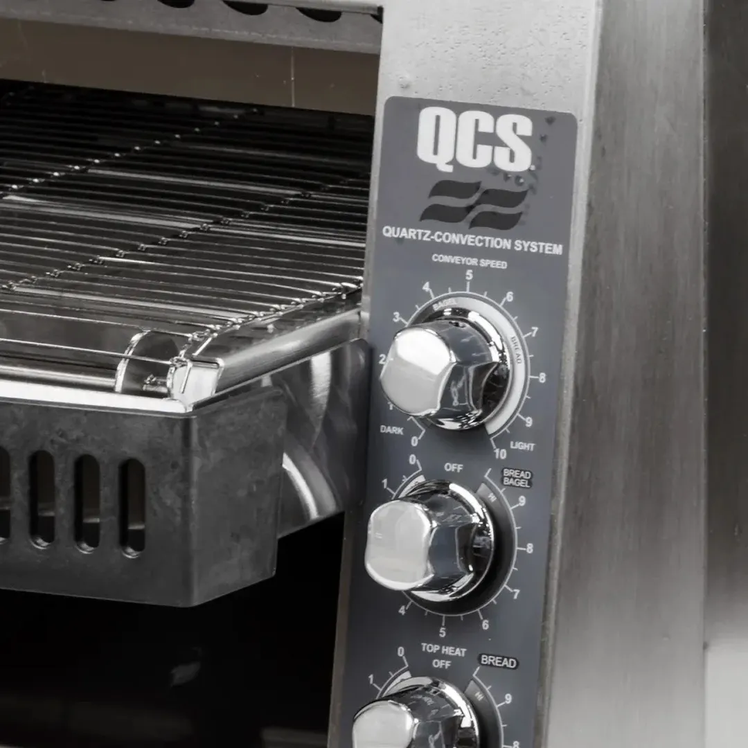 Star QCS2-500 Qcs® Electric Conveyor Toaster w/ Analog Control, Horizontal - 500 slices/hr.