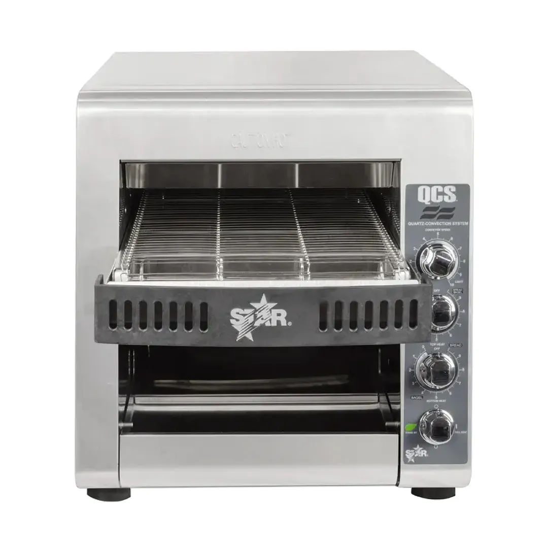 Star QCS2-600H Holman Qcs® Electric Conveyor Toaster w/ Analog Control, Horizontal - 600 slices/hr.