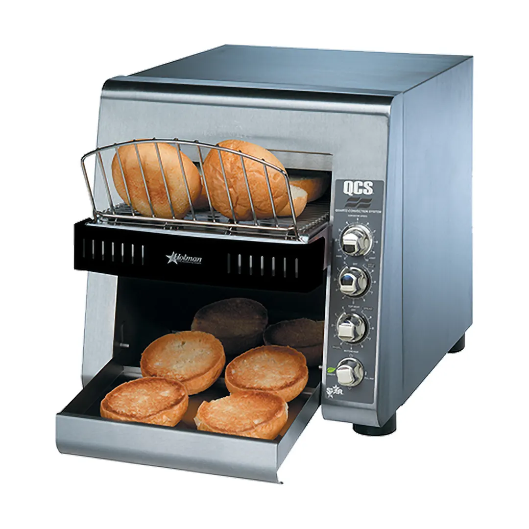 Star QCS2-600H Holman Qcs® Electric Conveyor Toaster w/ Analog Control, Horizontal - 600 slices/hr.