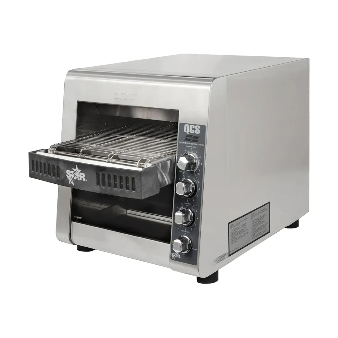 Star QCS2-600H Holman Qcs® Electric Conveyor Toaster w/ Analog Control, Horizontal - 600 slices/hr.
