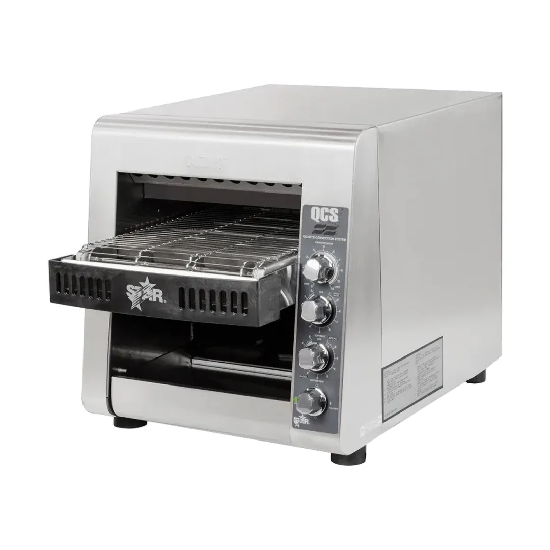 Star QCS2-800 Holman Qcs® Electric Conveyor Toaster w/ Analog  Control, Horizontal - 800 slices/hr.