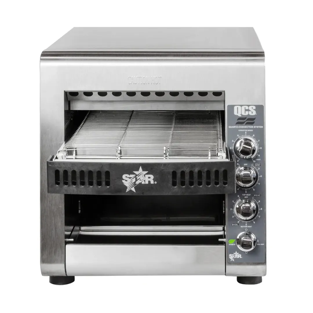 Star QCS2-800 Holman Qcs® Electric Conveyor Toaster w/ Analog  Control, Horizontal - 800 slices/hr.