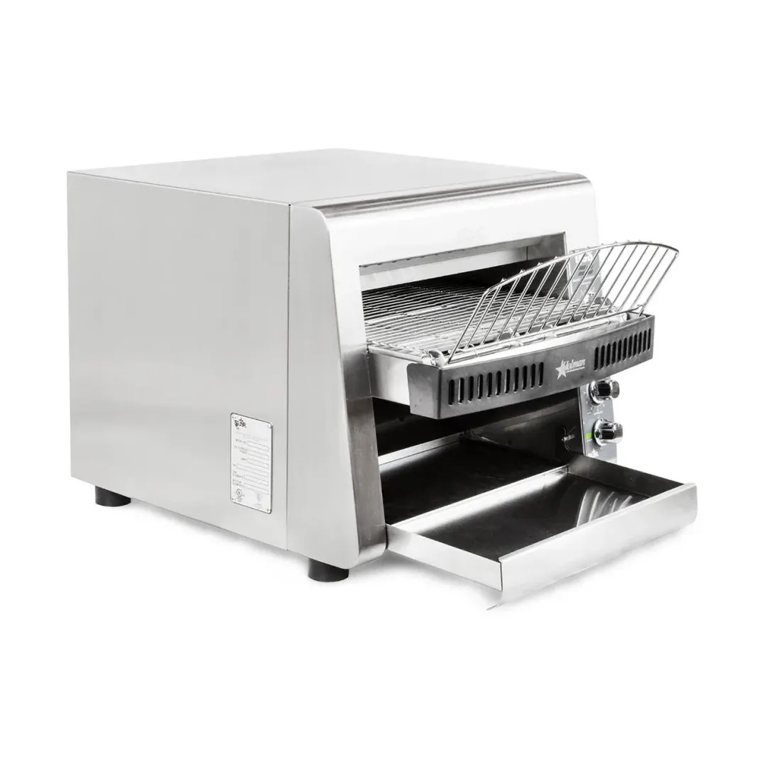 Star QCS3-1000 Holman Electric Conveyor Toaster with Analog Control, Horizontal - 1000 slices/hr.