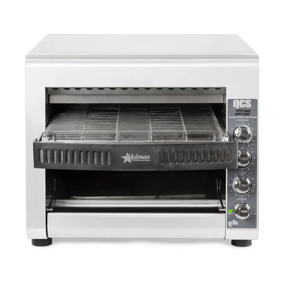 Star QCS3-1000 Holman Electric Conveyor Toaster with Analog Control, Horizontal - 1000 slices/hr.