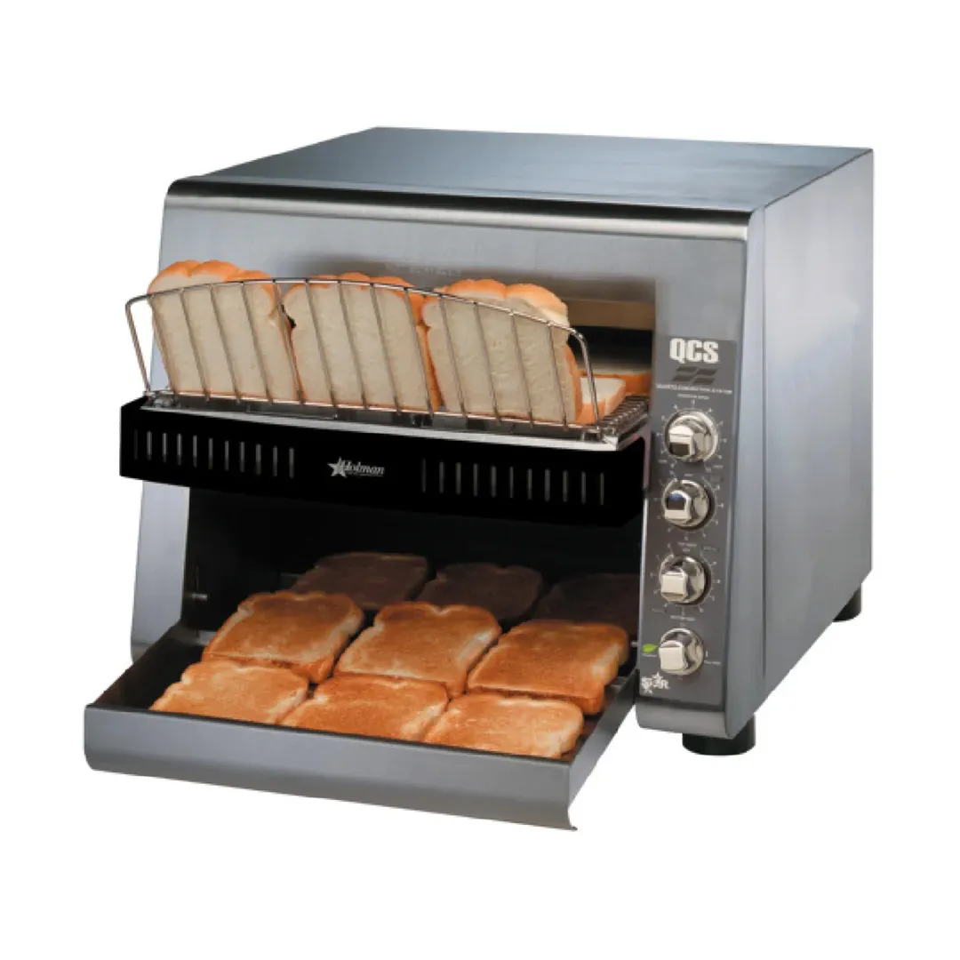 Star QCS3-1000 Holman Electric Conveyor Toaster with Analog Control, Horizontal - 1000 slices/hr.