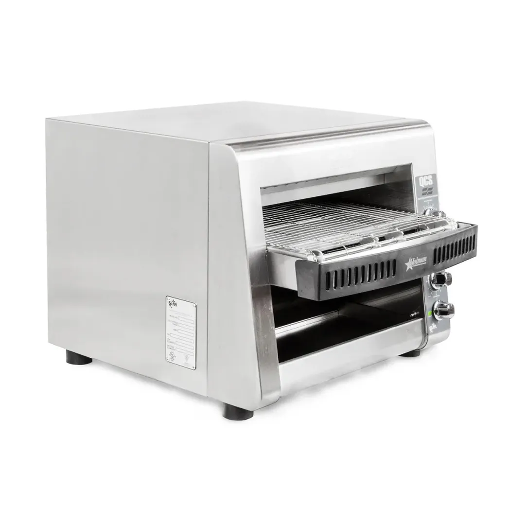 Star QCS3-1000 Holman Electric Conveyor Toaster with Analog Control, Horizontal - 1000 slices/hr.