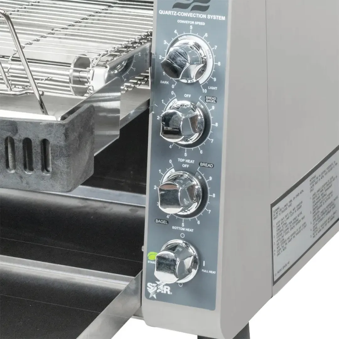 Star QCS3-1400BH Holman Electric Conveyor Toaster w/ Analog Control, Horizontal - 1400 slices/hr.