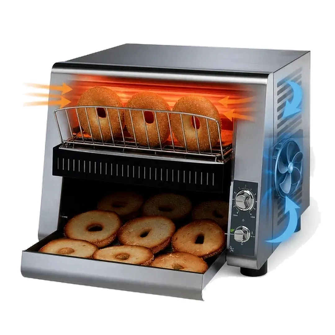 Star QCS3-160BC Holman Electric Conveyor Toaster w/ Analog Control, Horizontal - 1600 slices/hr.