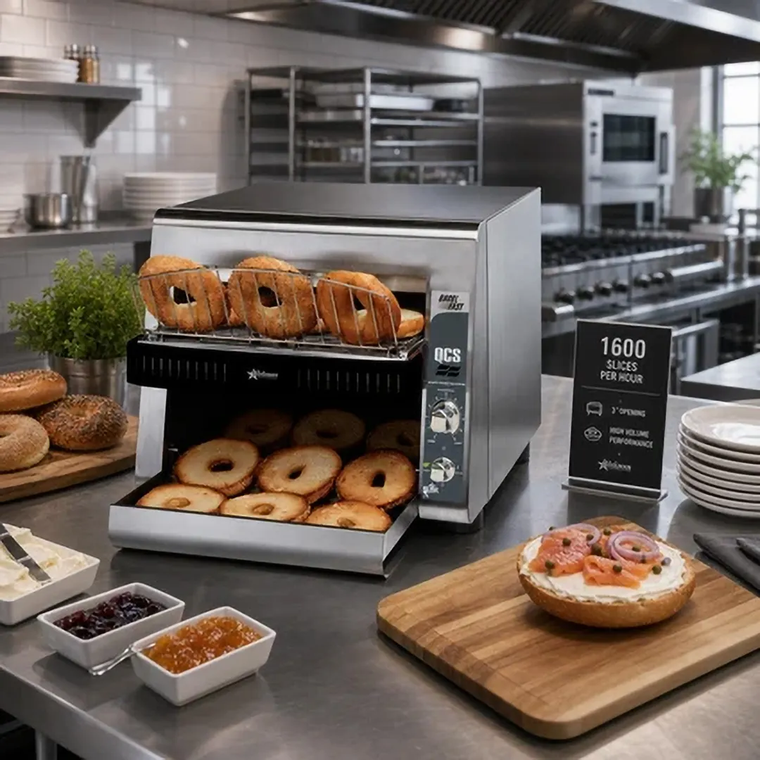 Star QCS3-160BC Holman Electric Conveyor Toaster w/ Analog Control, Horizontal - 1600 slices/hr.