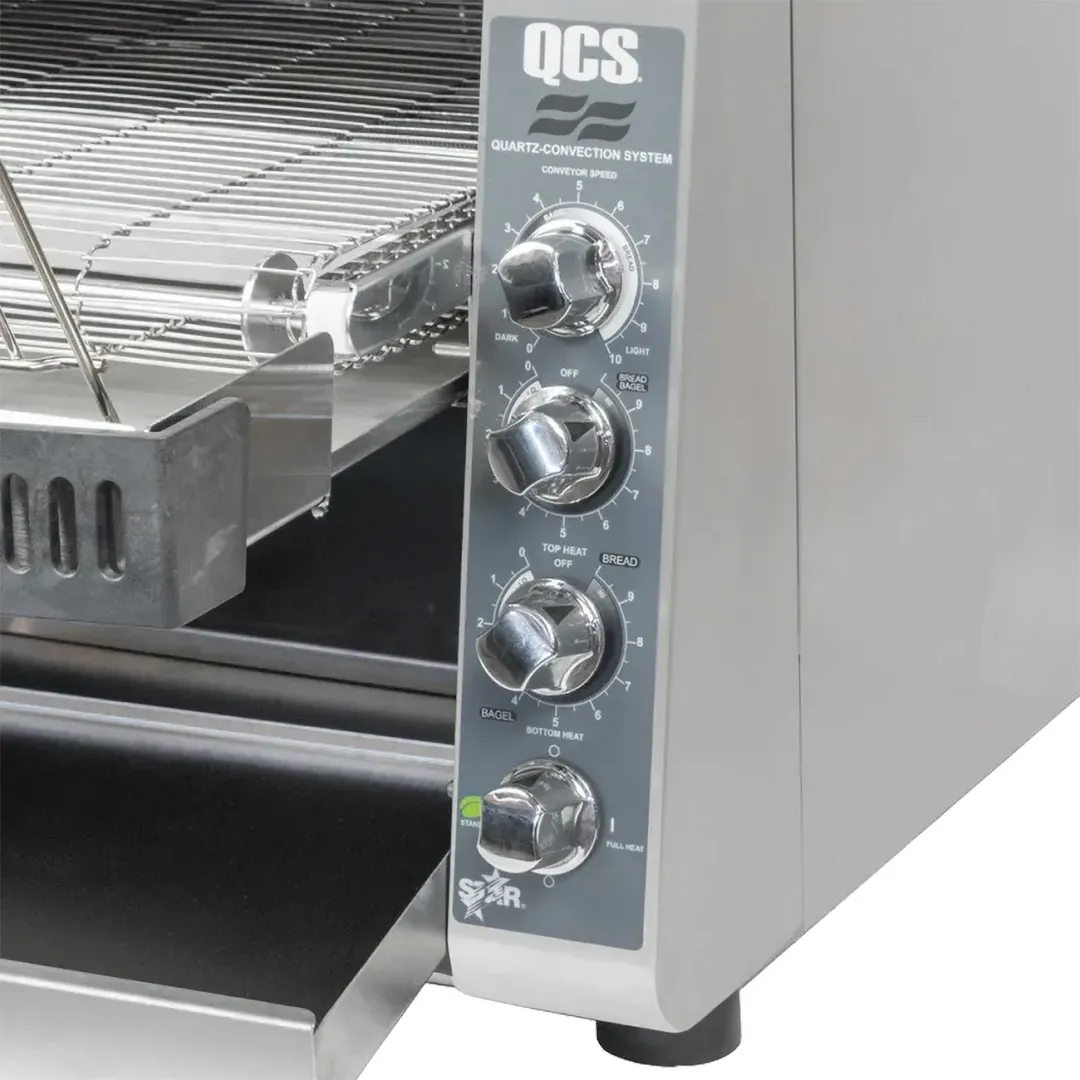 Star QCS3-950H Electric Holman Qcs® Conveyor Toaster w/ Analog  Control, Horizontal - 950 slices/hr.
