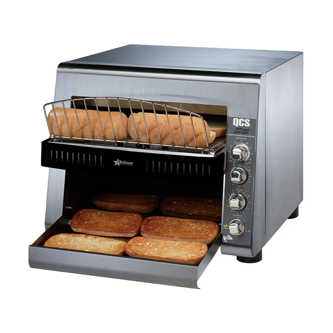 Star QCS3-950H Electric Holman Qcs® Conveyor Toaster w/ Analog  Control, Horizontal - 950 slices/hr.