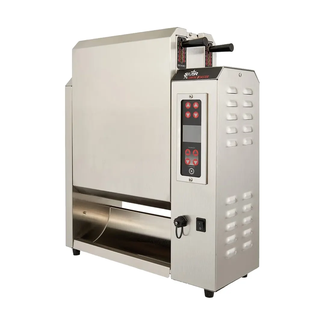 Star SCT4000E Holman Vertical Contact Toaster w/ Digital Controls, Countertop - 1,800 Buns/hr